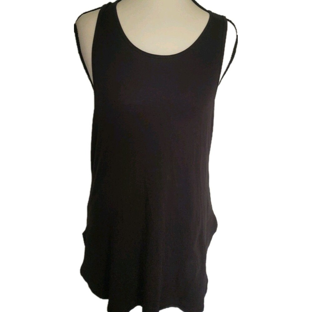 Lululemon Women's Black Athletica Tank Stretch Size Small Activewear Top Workout